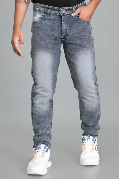 JOYGURU CREATION Regular Men Grey Jeans