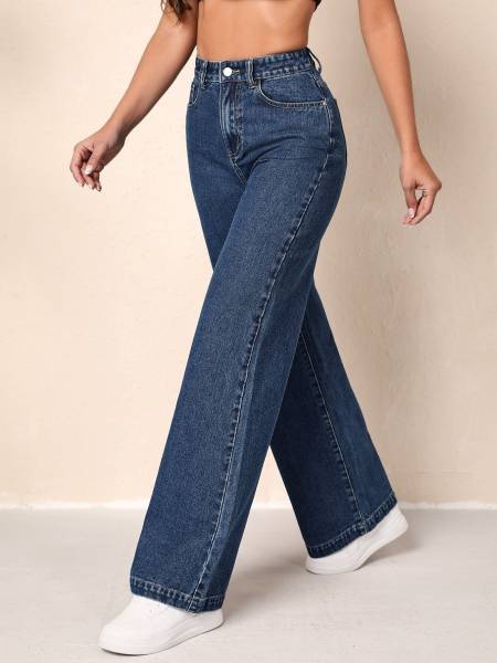 AADVI FASHION Loose Fit Women Dark Blue Jeans