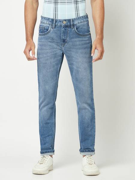 CRIMSOUNE CLUB Regular Men Blue Jeans
