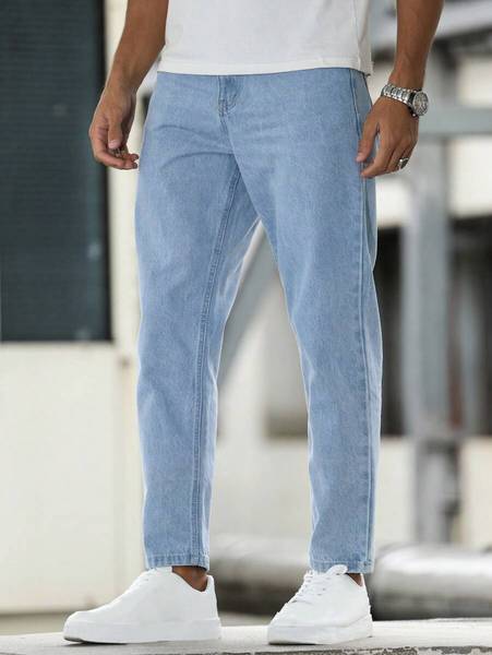 STEPLE DENIMS Slim Men Blue Jeans