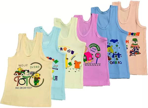 DOOZIE LOVEPLUS Vest For Baby Boys & Baby Girls Cotton