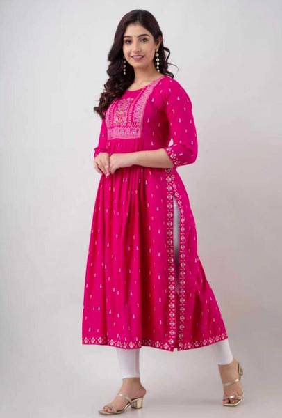 RadhikaKurtis Women Printed A-line Kurta