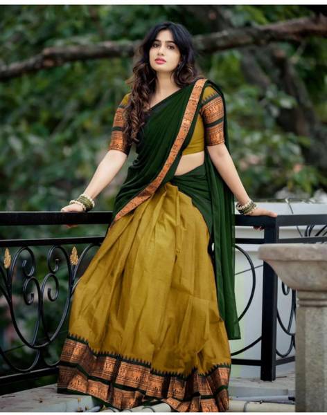 Harshiv Textile Self Design Semi Stitched Lehenga Choli