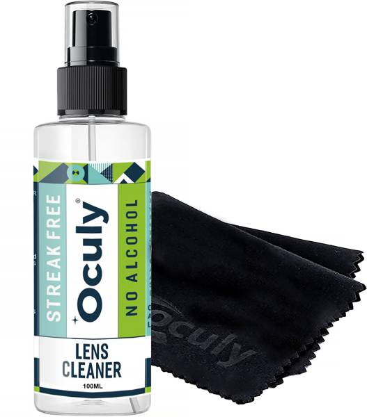 Oculy 100ml Spray Spectacle & Camera Lens Cleaner with Japanese Microfiber Cloth Lens Cleaner
