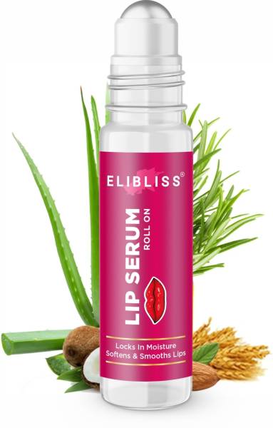 ELIBLISS Advanced Brightening Roll on Strawberry Lip Serum for Glossy & Shiny Lips Strawberry