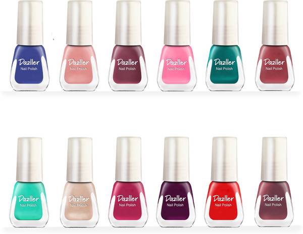 Dazller Nail Polish - Fiesta, Quick-dry, Super-stay, Intense Colour Fade-proof Nude