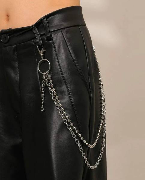 Its 4 You Jean Chain,Pant Chain,Gothic Chain (For Womens And Mens) Sterling Silver Plated Stainless Steel Chain