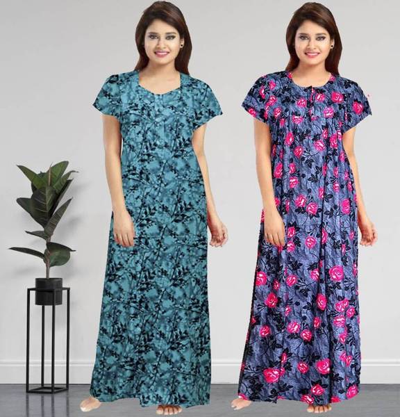Homezilla Women Nighty Set