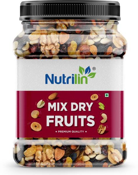 Nutrilin Healthly Mix Dry Fruits and Nuts 500gm Assorted Fruits & Nuts