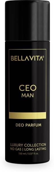 Bella vita organic CEO MAN Premium & Long Lasting Body Perfume DEO Luxury Fragrance For Men Perfume  -  150 ml