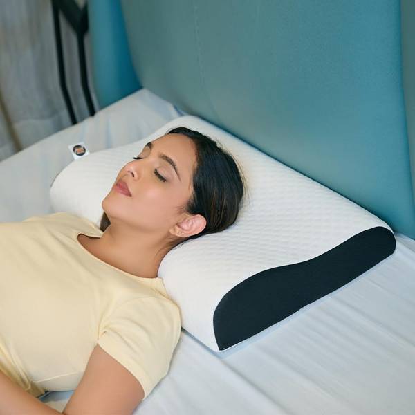 araami ORTHOPEDIC Memory Foam Memory Foam Solid Sleeping Pillow Pack of 1