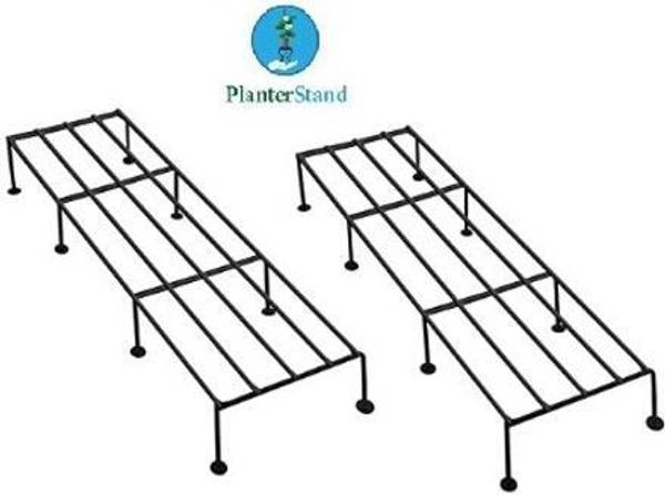 ShopGlobal SUNFLOWER PLANT STAND Plant Container Set