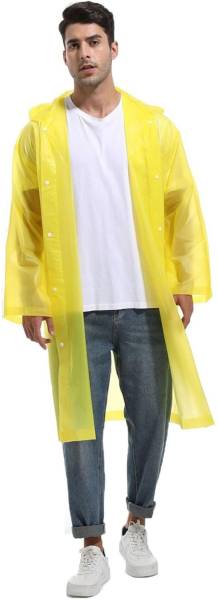 INFISPACE Solid Men Raincoat