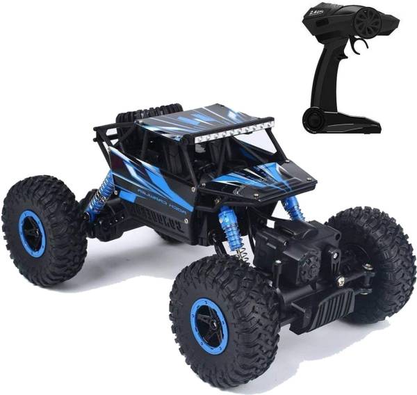 fizz Remote Control 1:18 Rock Crawler Metal High Speed 4X4 Rechargeable Car_RR3