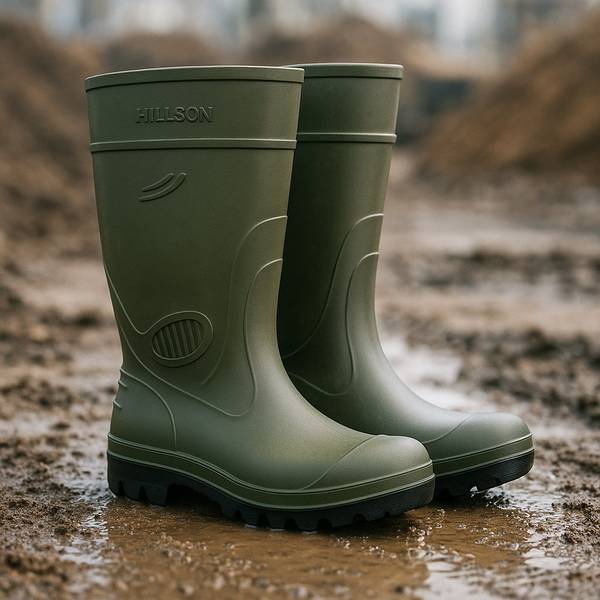 Hillson Steel Toe PVC Safety Shoe