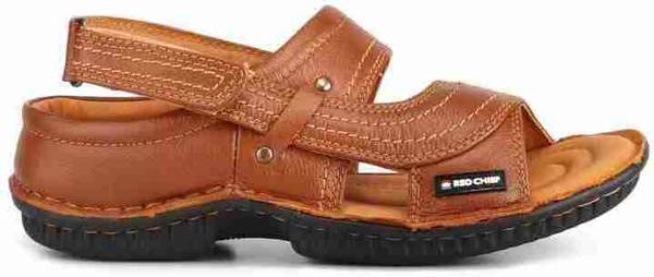 Red outlet chip sandals