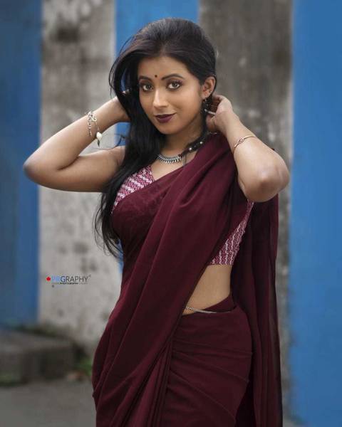 Solid Fashion Georgette Saree