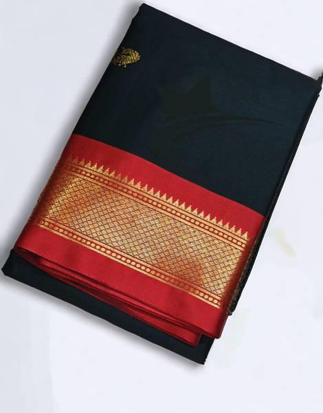 NST5 Embroidered Paithani Cotton Silk Saree