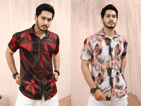 BURRMELLOW Men Striped Casual Maroon Shirt