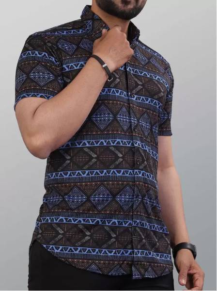 Men Printed Casual Multicolor Shirt