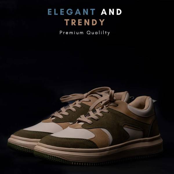 Mens cream top canvas shoes