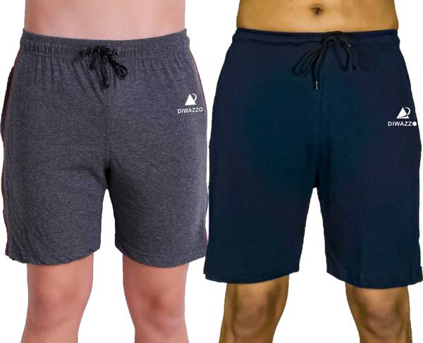 Diwazzo Printed Men Multicolor Sports Shorts