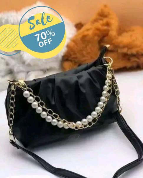 Black Sling Bag Latest fashionable women premium design sling bag