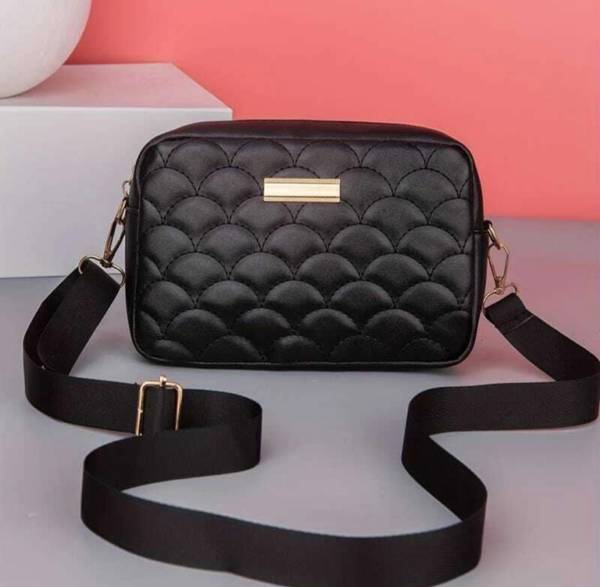 FSJ CREATION Black Sling Bag Premium Looking Women Sling Bag|Sling bag for girls | Trendy Women Sling Bag