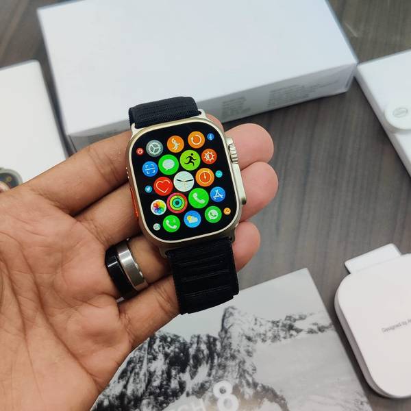 Gunjan Enterprises T800 smart watch 4G Network Sim Card