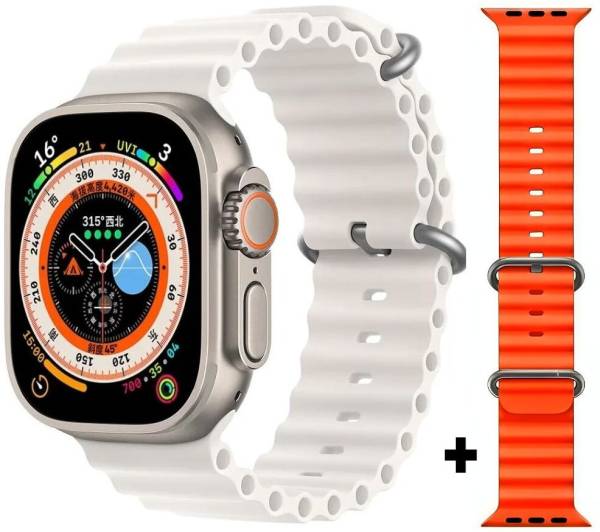 StyCon T900 ultra ,Series 8, Bluetooth Calling with free orange strap Smartwatch
