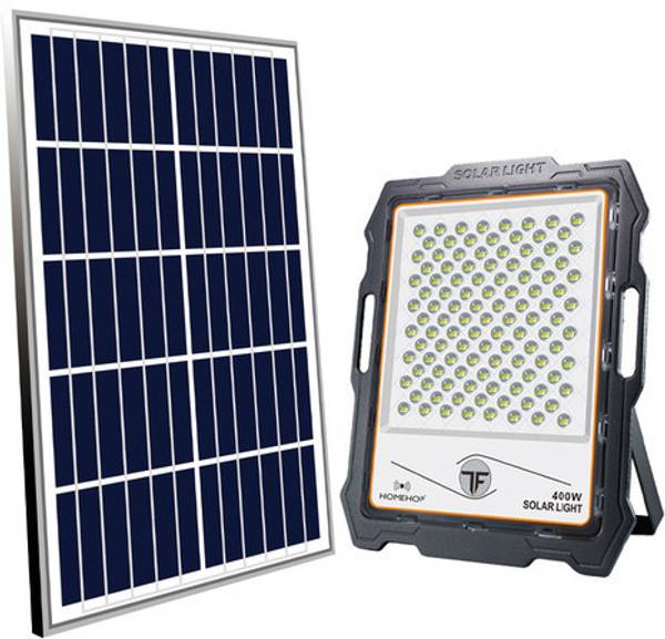 Homehop Solar Flood Light outdoor waterproof 400W LED Wall Lamp for Home Garden Solar Light Set