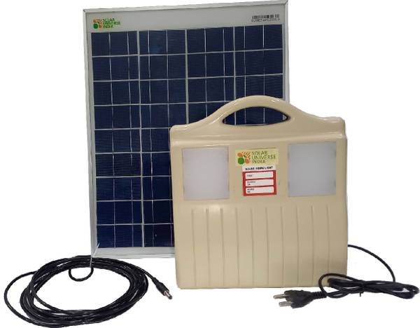 SOLAR UNIVERSE INDIA 100W Power Pack with 108Wh Battery & 20W Panel-Plug & Play Kit Solar Light Set