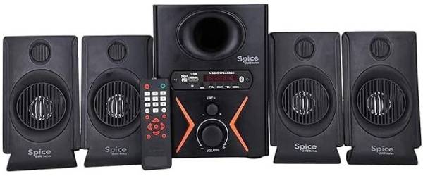 Zinitax Spice Gold Series F-450VV 4.1.1 Home Theater System USB, FM & Bluetooth 2700 W Bluetooth Home Theatre