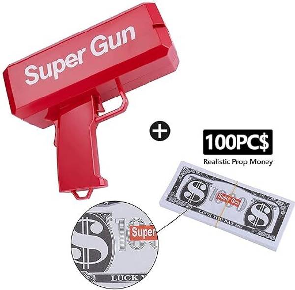 hda group Supreme Cash Gun Red 001 Money Gun