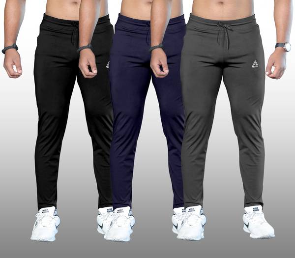 FTX Solid Men Multicolor Track Pants