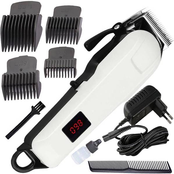 ZNDX Quick Charge Powerful Hair Trimmer Rechargeable Hair Clipper Beard Shaver Trimmer 120 min Runtime 4 Length Settings