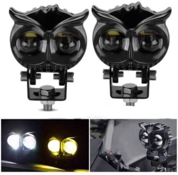 Motopex Owl Shape design motorcycle LED Fog Light-01 Fog Lamp, Headlight, Tail Light Car, Motorbike, Van LED (12 V, 48 W)