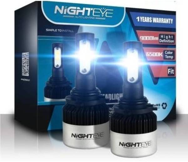 GRANDFLY Nighteye H4 Genuine Headlight Car, Motorbike, Van Xenon (12 V, 72 W)