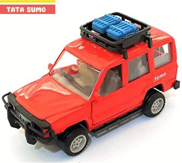 WooZee TATA SUMO Miniature Pull Back Car with Doors Openable