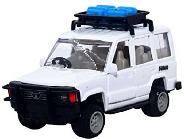 TATA SUMO Miniature Pull Back Car with Doors Openable