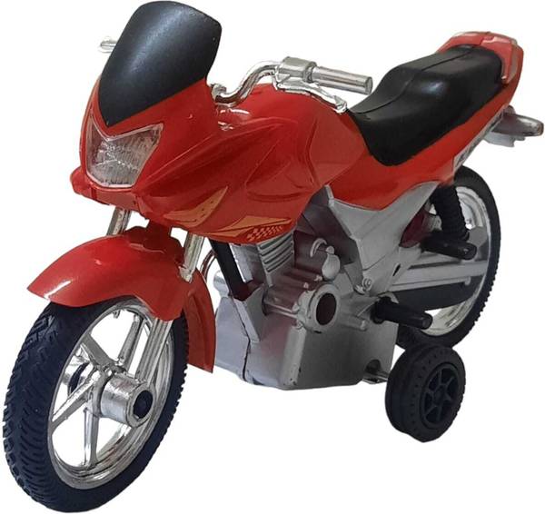 Pull along for bike outlet