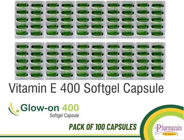 PHARMAZAIN LIFE SCIENCES Vitamin E for Glowing Skin & Stronger Hair