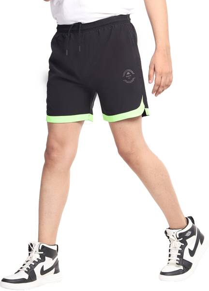 ADAAISTIC SPORTS Solid Men Black Regular Shorts, High Waist Shorts, Casual Shorts, Sports Shorts, Running Shorts
