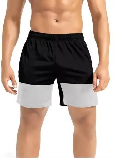 sti Solid Men Blue Regular Shorts