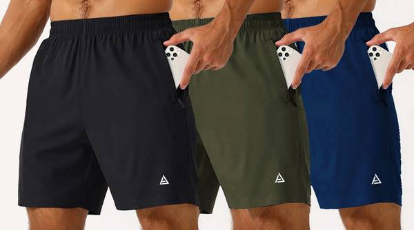 AVOLT Solid Men Multicolor Sports Shorts, Gym Shorts, Basic Shorts, Regular Shorts, Running Shorts