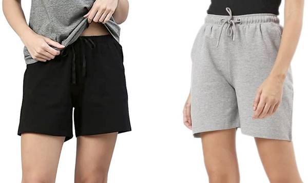 rizim Solid Women Multicolor Casual Shorts