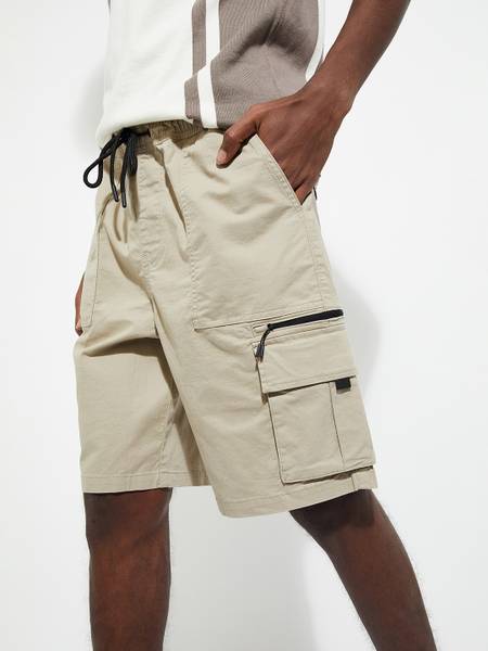 MAX Solid Men Brown Regular Shorts