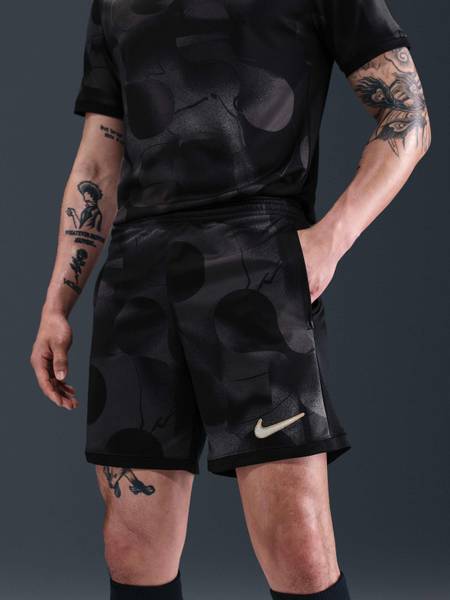 NIKE Solid Men Grey Sports Shorts