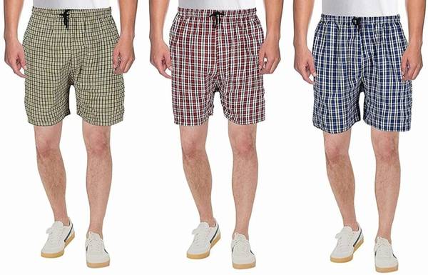 AF World fashion Checkered Men Multicolor Boxer Shorts