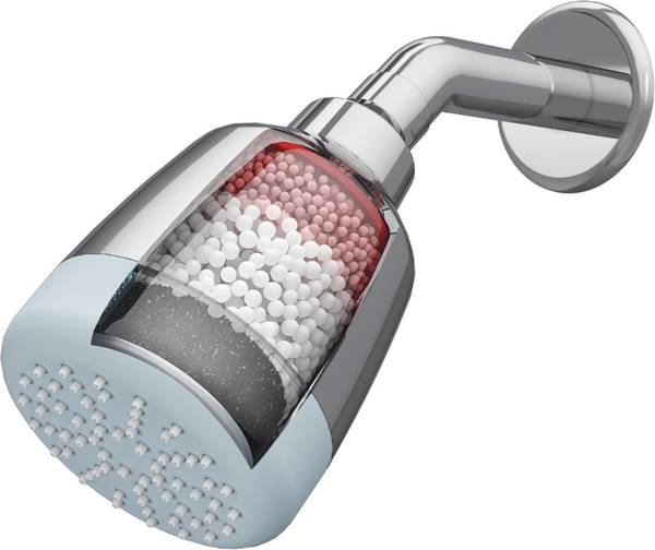 Water Science WaterScience CLEO Single Flow Shower Filter for High Hardness Water Shower Head
